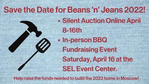 Save the date for Bean 'n' Jeans 2022 - April 8-16th.