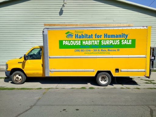 The Palouse Habitat for Humanity Surplus Store Moving Truck