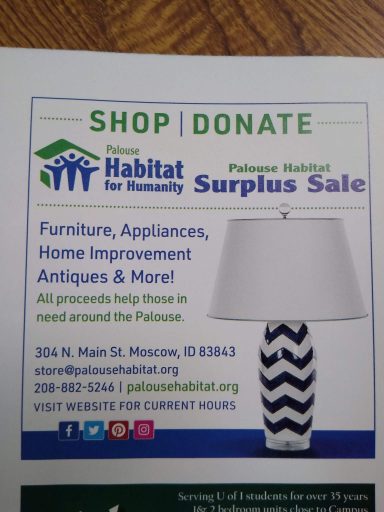 PHFH Ad for the Surplus Store