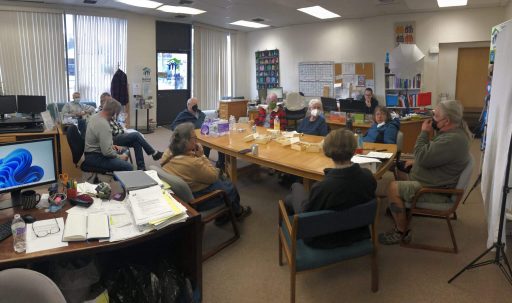 PHFH Volunteers Meet at the Palouse Habitat Office.
