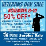 PHFH Surplus Store Veterans Day Sale 2022