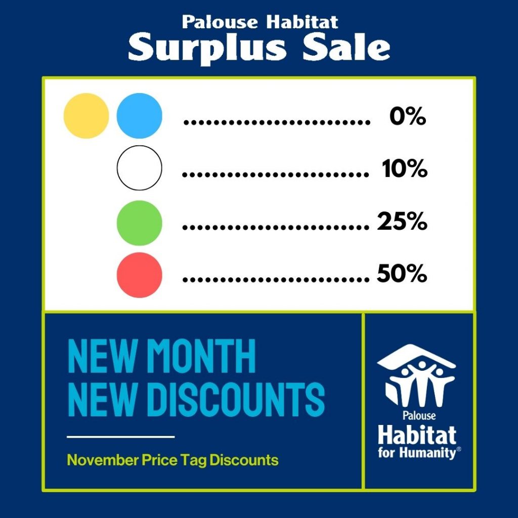 November Surplus Sale Discounts