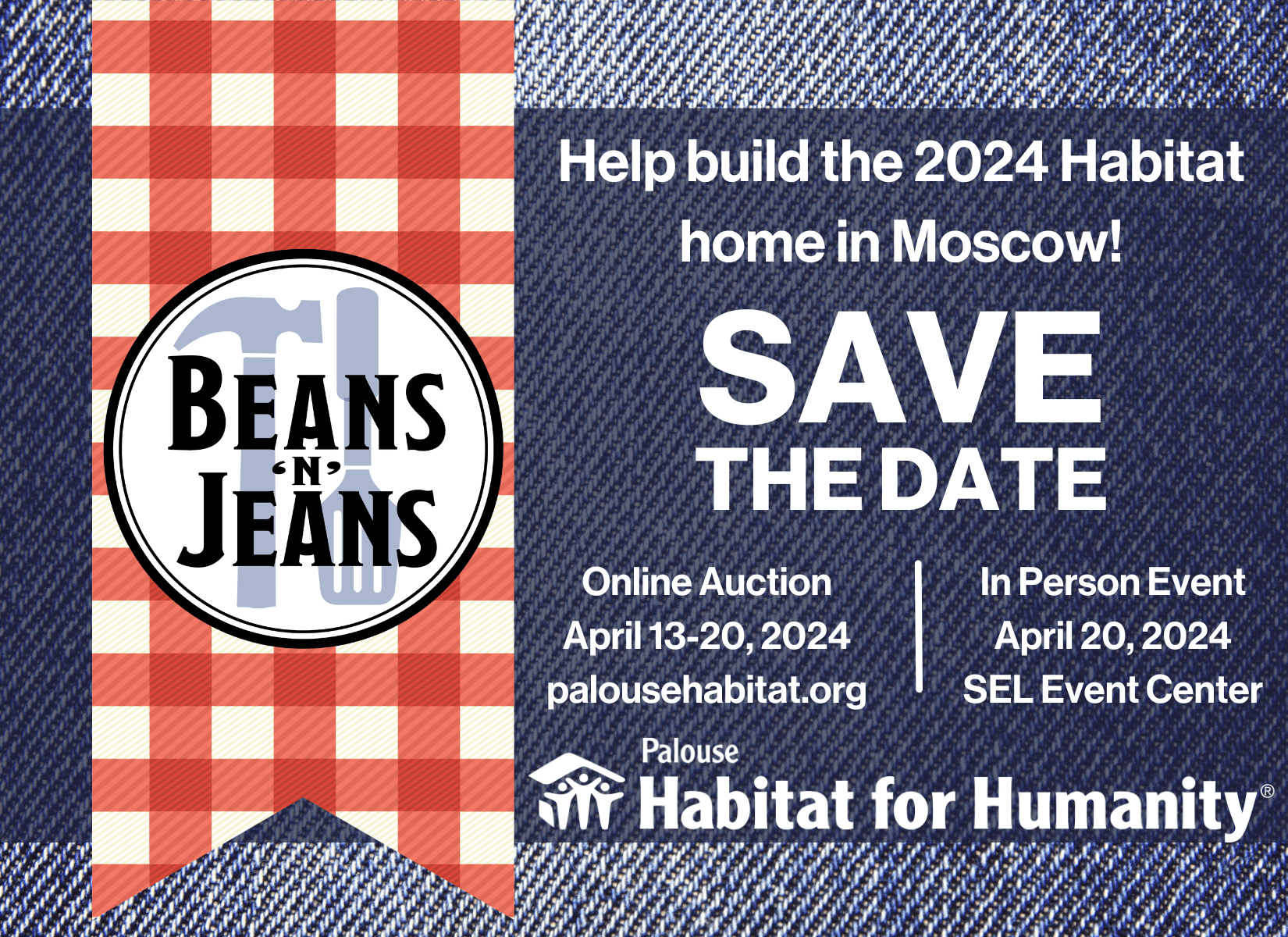 Save the date for beans 'n' jeans 2024