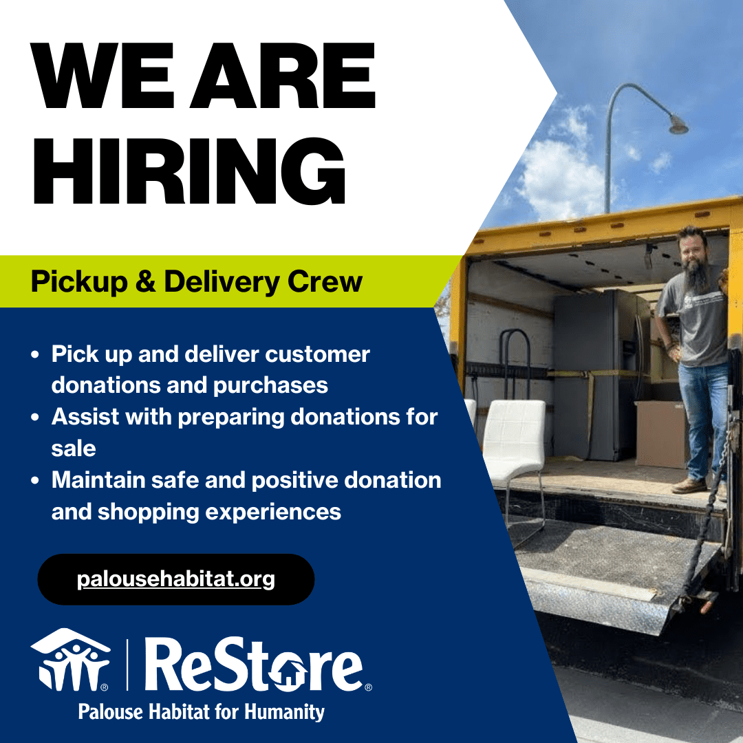 Pick Up & Delivery Crew Palouse Habitat for Humanity