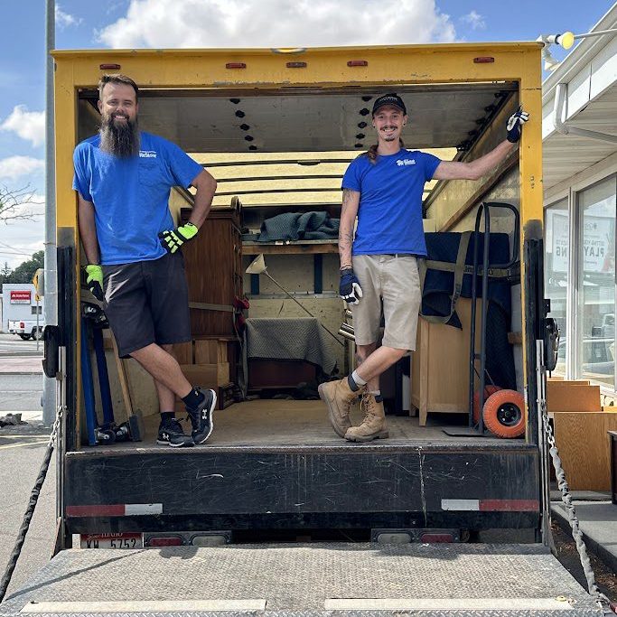 Jay & Q on the ReStore truck